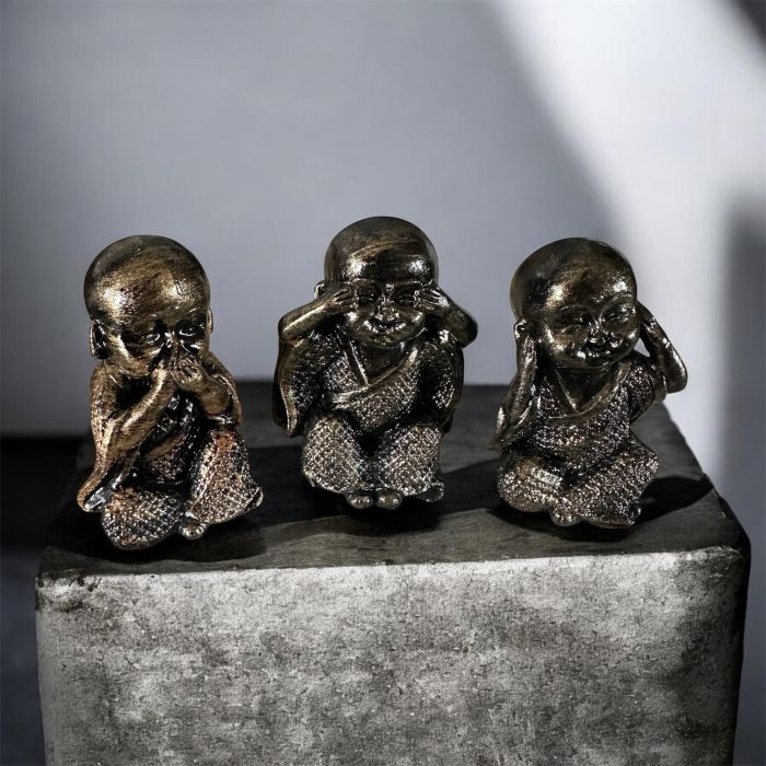 Üçlü Buddha Dekor - Görmedim Duymadım Bilmiyorum