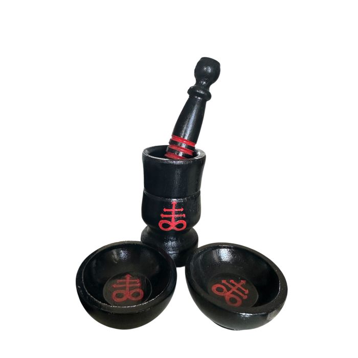 Ahşap Havan Leviathan Set