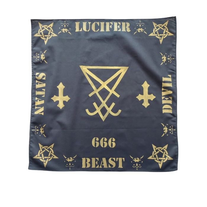Lucifer Sigil Altar Örtüsü