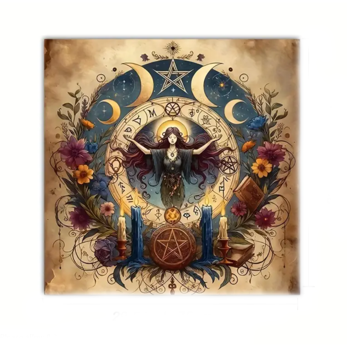 Mistik Tanrıça Altar ve Kehanet Örtüsü