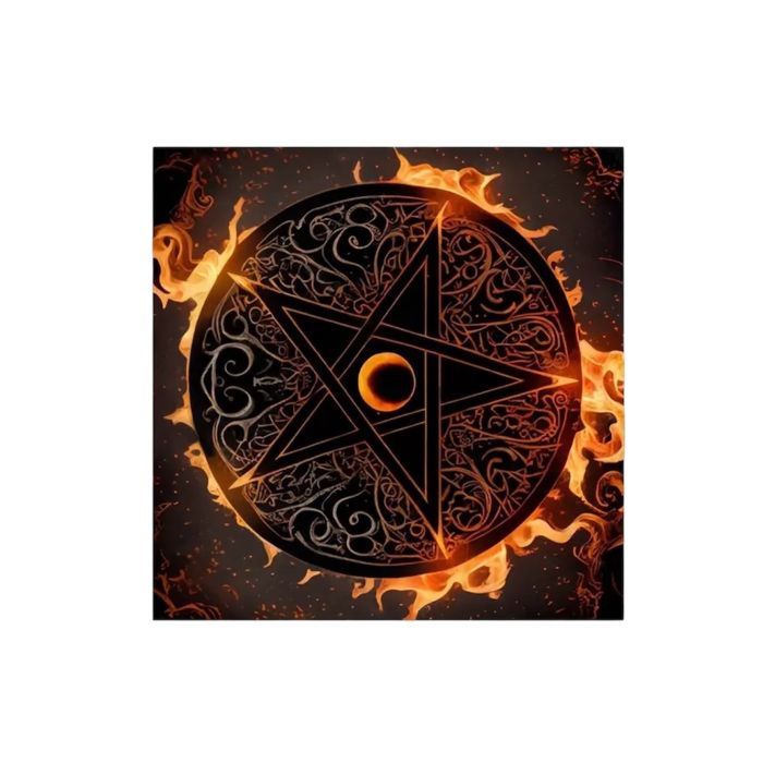 Pentagram Altar Örtüsü