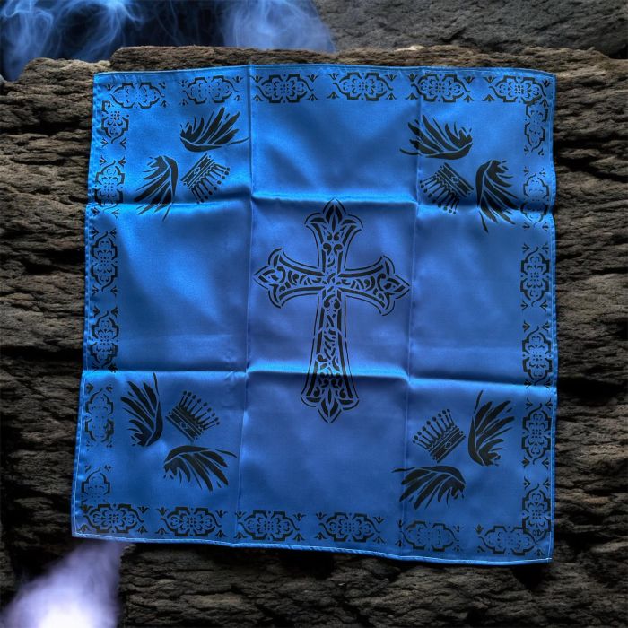 Saten Haç Altar Örtüsü