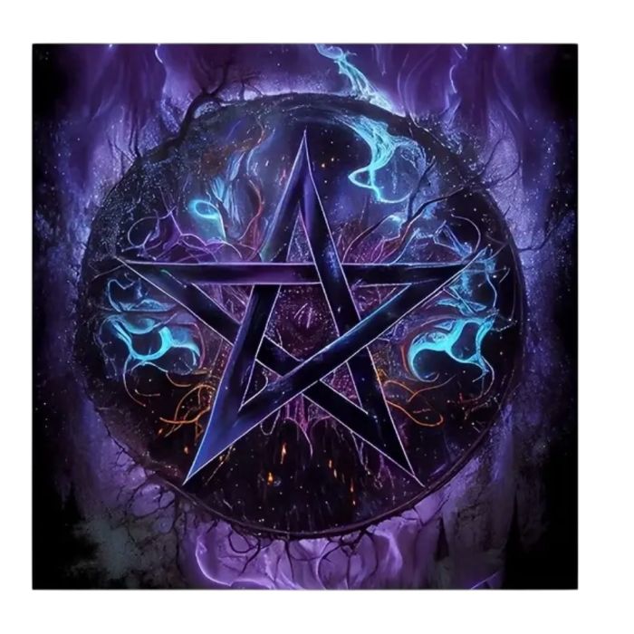 Pentacle Altar ve Kehanet Örtüsü