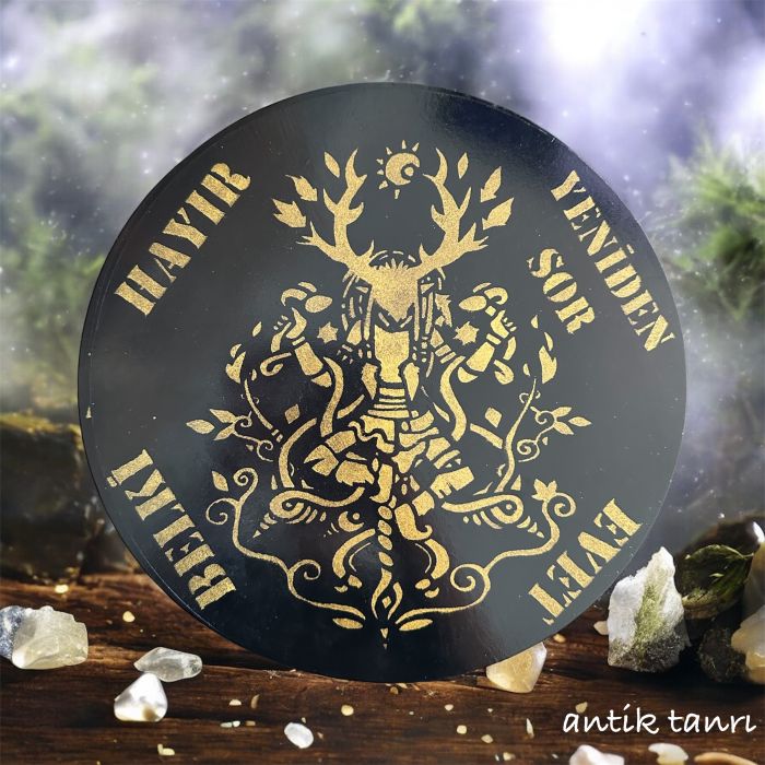 Çift Taraflı Altar Plakası ve Sarkaç Tahtası Pentagram
