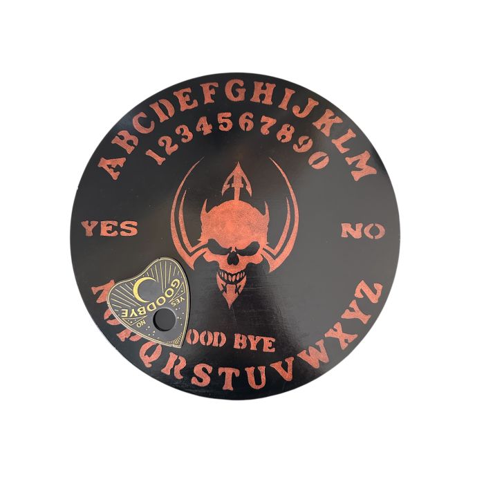 Çift Taraflı Altar Plakası ve Ouija Tahtası - Kırmızı