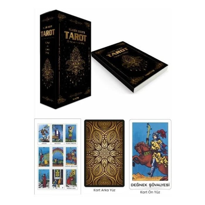 Klasik Tarot Destesi 78 Kart ve Kılavuz Kitap - Kolektif