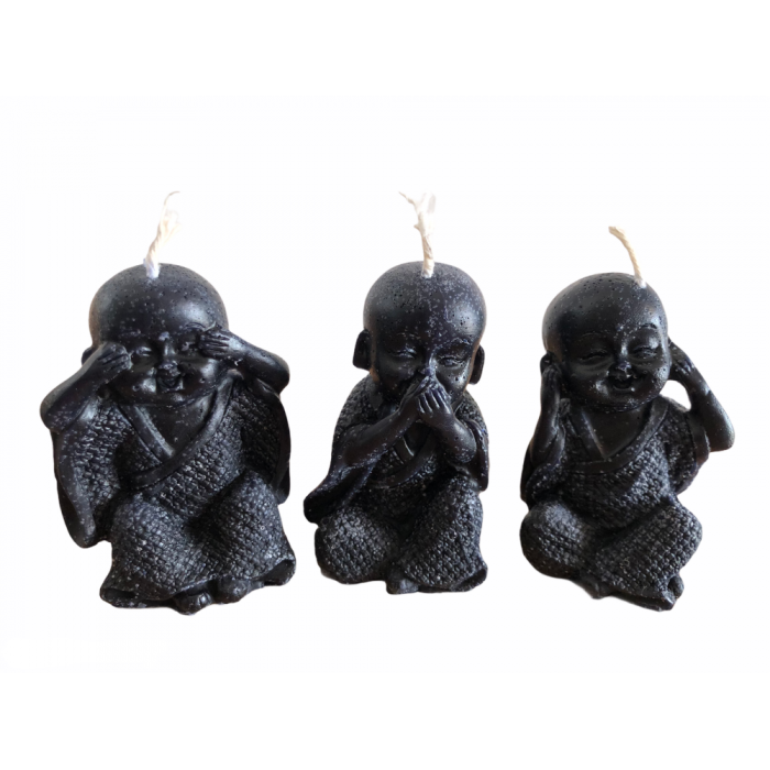 Üçlü Buda Mum - Seçenekli