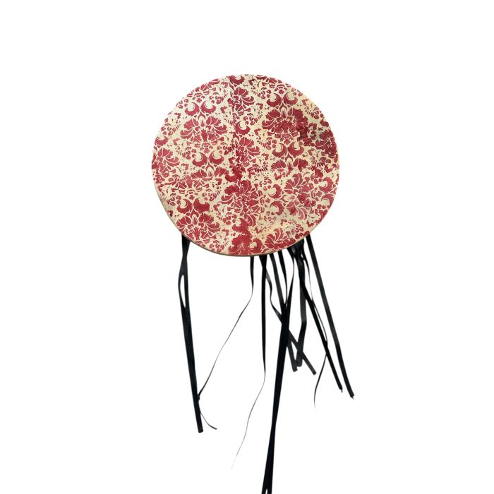 Tokmaksız Şaman Davulu - 41 cm Scarlet Floral