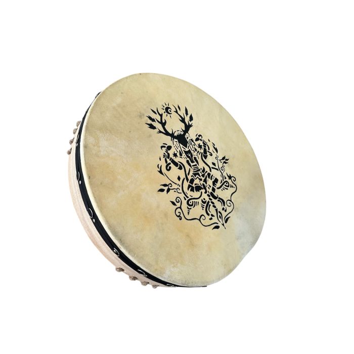 Tokmaksız Şaman Davulu - 41 cm Antik Tanrı