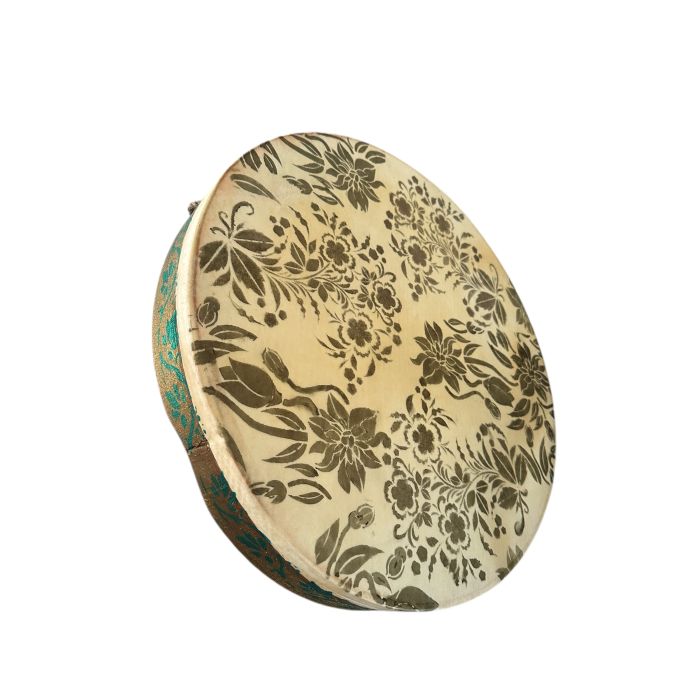 Tokmaksız Şaman Davulu - 45 cm Floral
