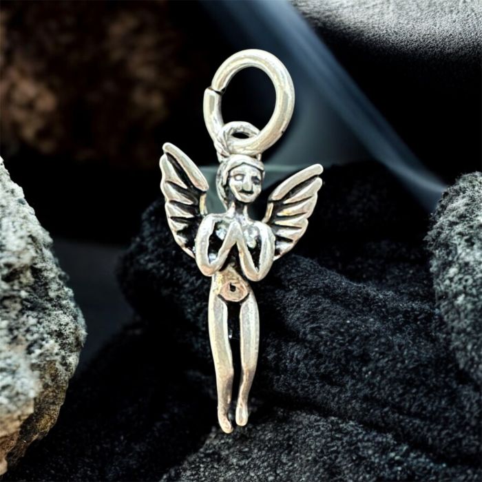 Melek 925 Gümüş Kolye Ucu