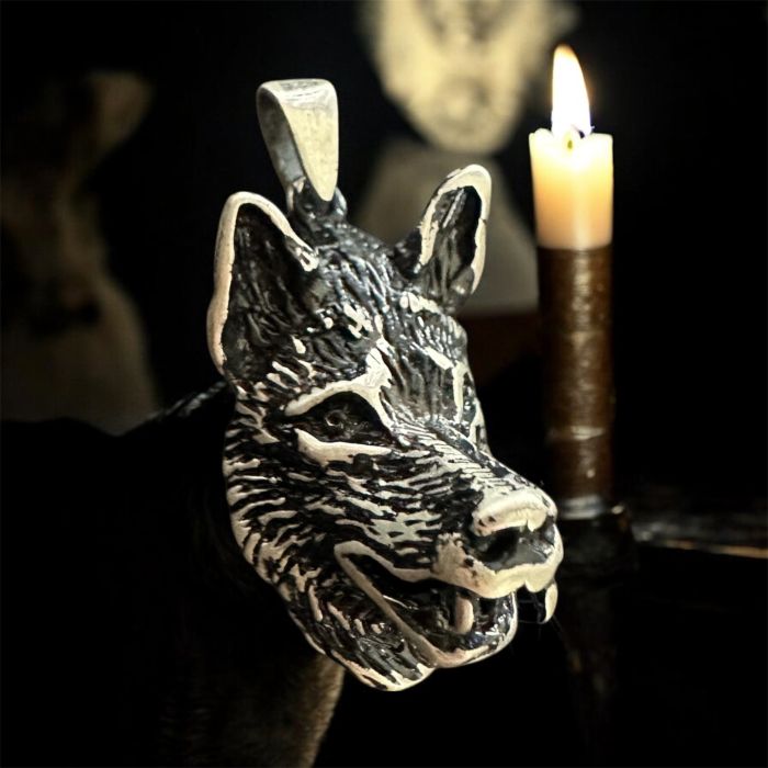 Kurt 925 Gümüş Kolye Ucu