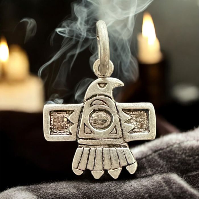 Maya Kuş Ruhu 925 Gümüş Kolye Ucu