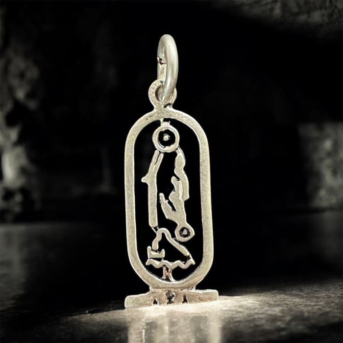 Hiyeroglif 925 Gümüş Kolye Ucu