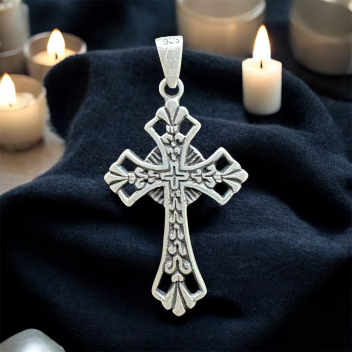Haç 925 Gümüş Kolye Ucu