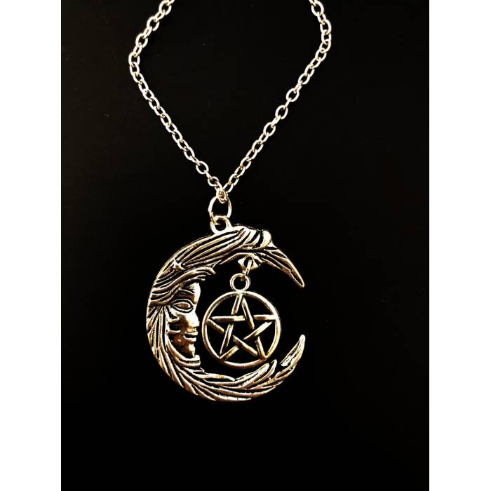 Moon Pentacle Kolye