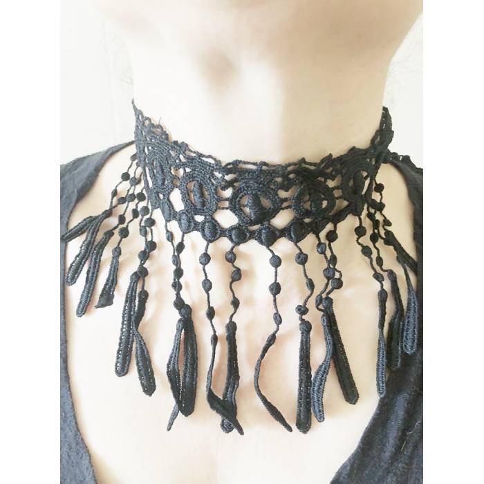 Dantel Choker Kolye